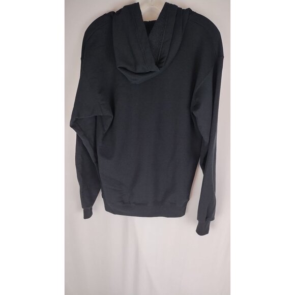 Hanes Ecosmart Black Zip-Up Hoodie Medium - Picture 3 of 5